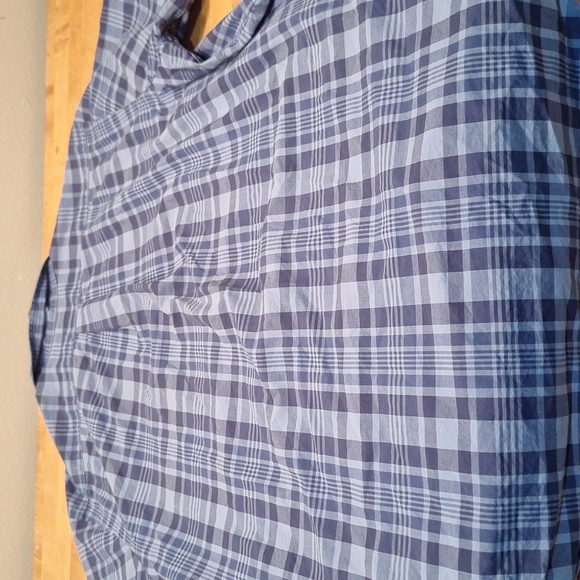 Polo Ralph Lauren Navy Blue Plaid‎ Shortsleeve Button Down XL - Picture 10 of 10